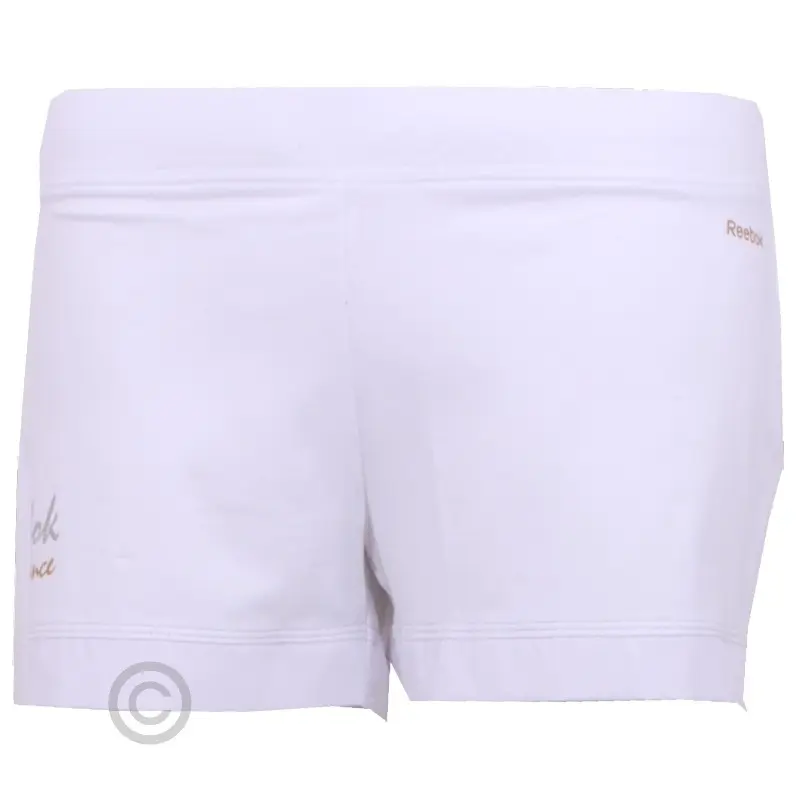 Reebok PLUS SHORT WHITE Dámské kraťasy US XL K89291