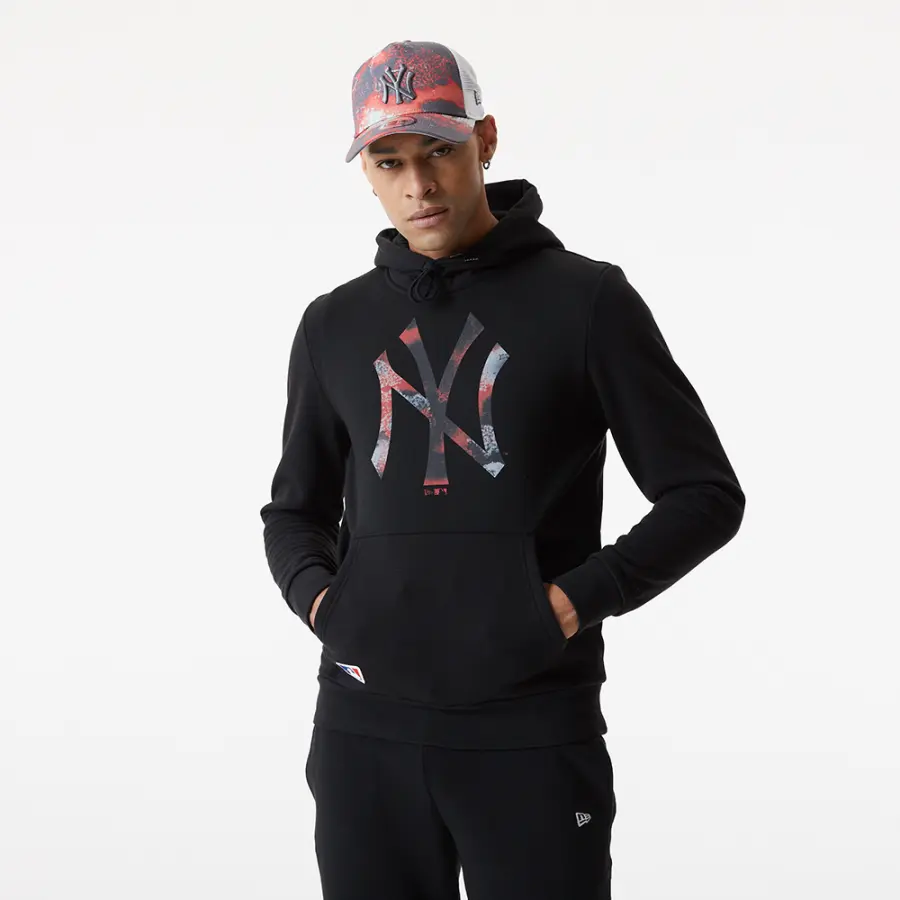 NEW ERA NEW ERA MLB Infill logo hoody NEYYAN Pánská mikina US S 12064148