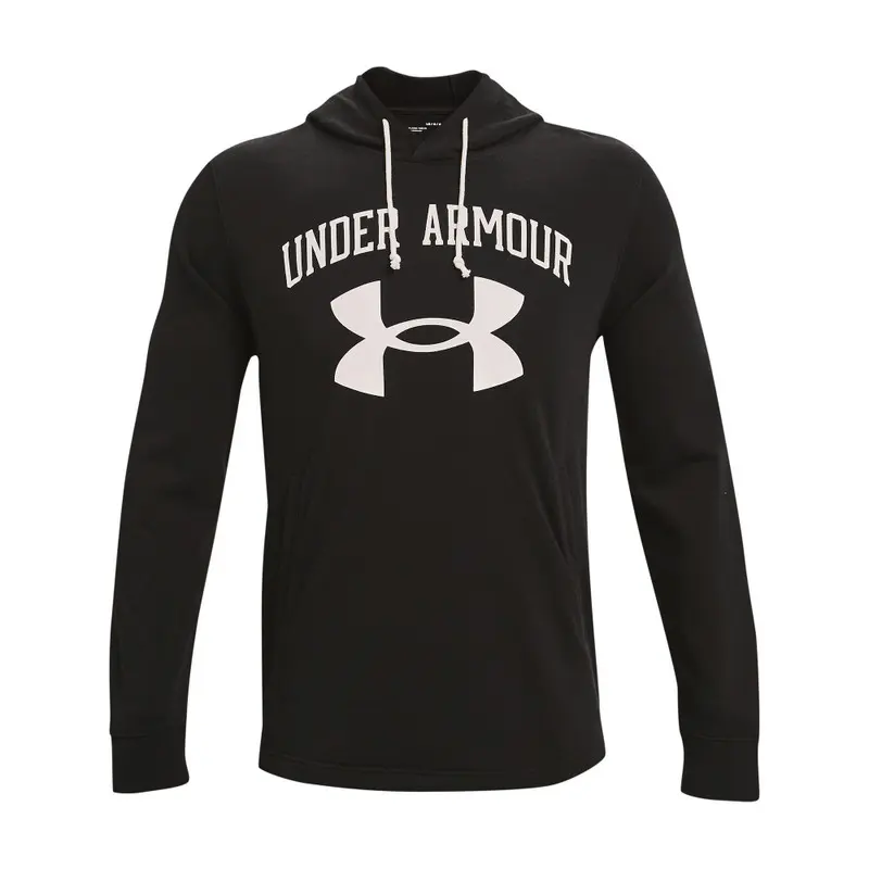Under Armour Ua rival terry big logo hd-blk 1361559-001 Černá