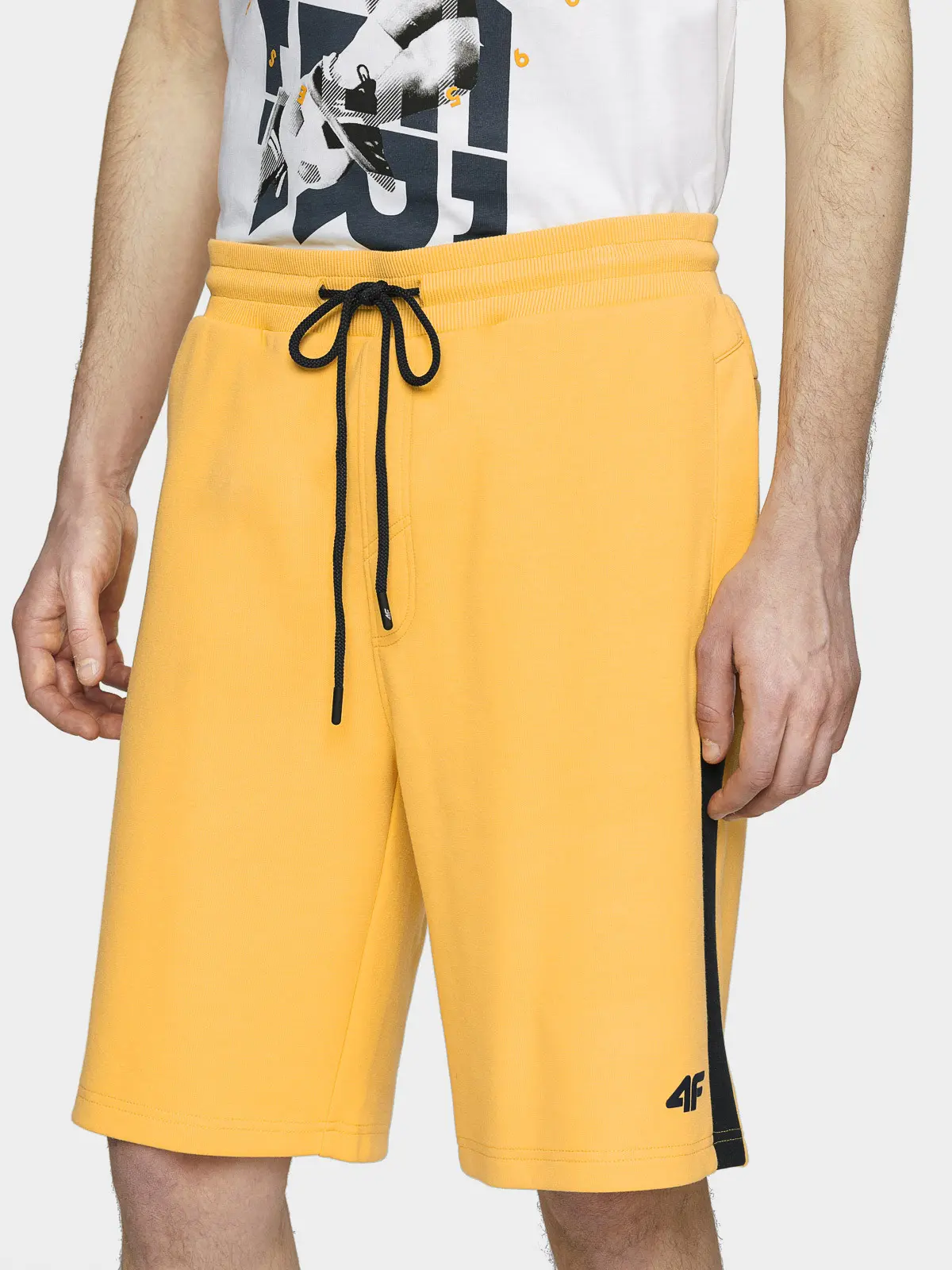 4F H4L21-SKMD010 LIGHT LEMON Pánské kraťasy US