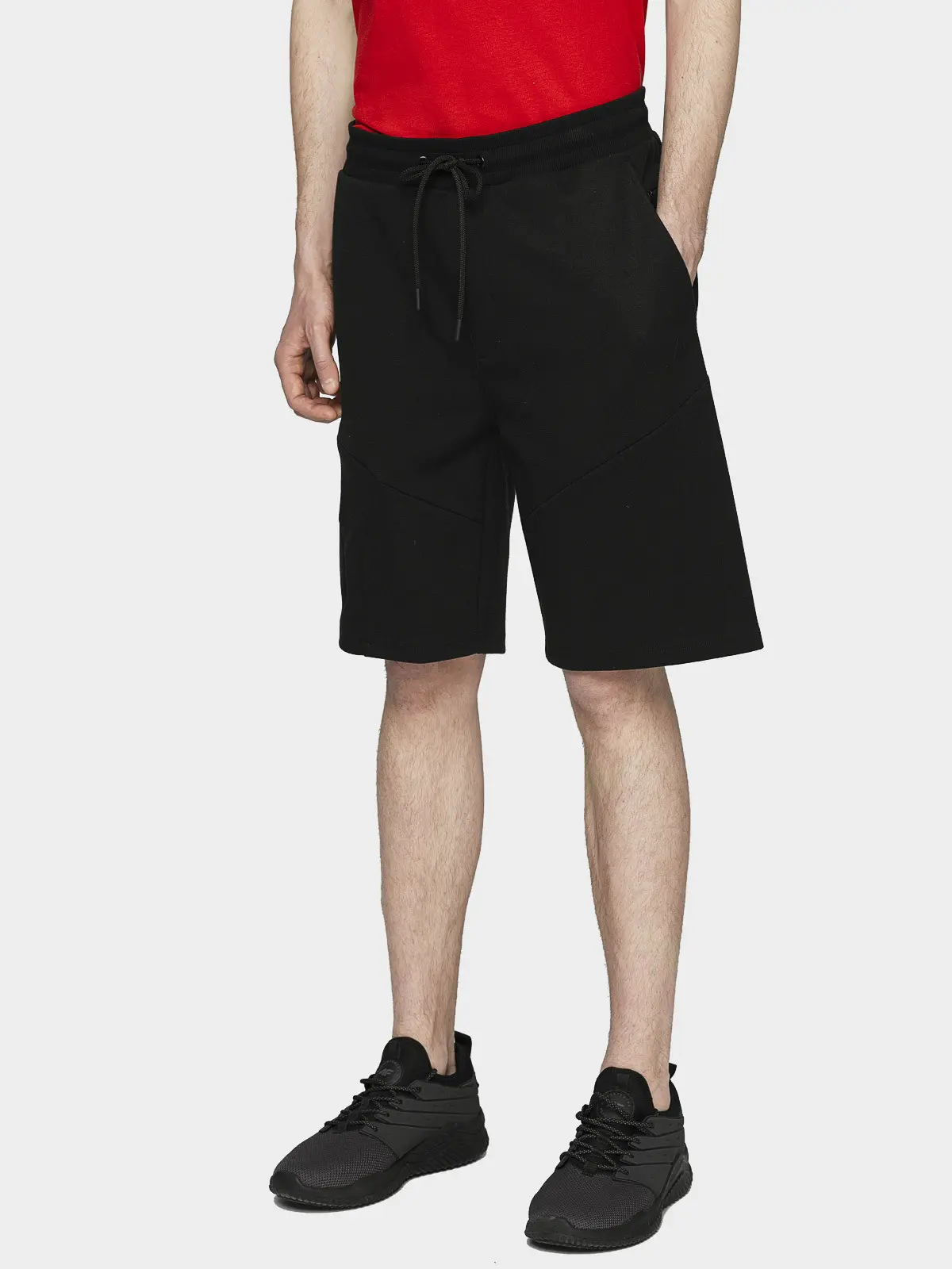 4F H4L21-SKMD013 DEEP BLACK Pánské kraťasy US