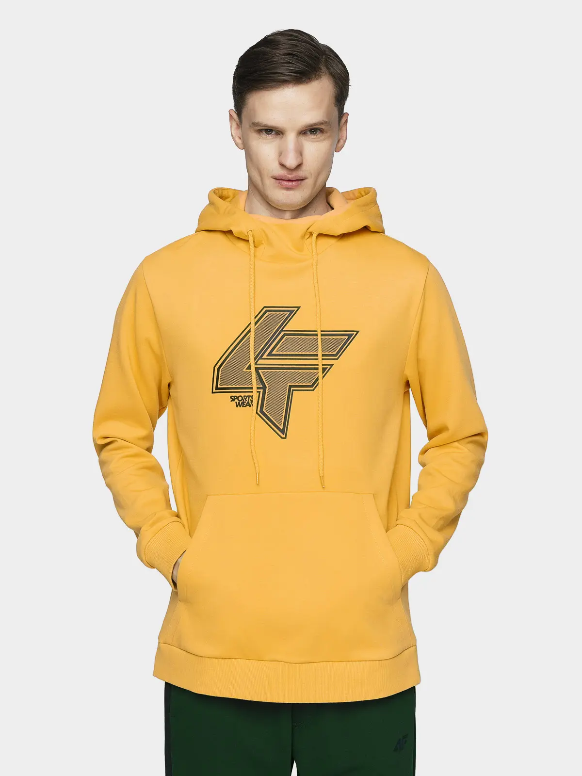 4F H4L21-BLM010 LIGHT LEMON Pánská mikina US