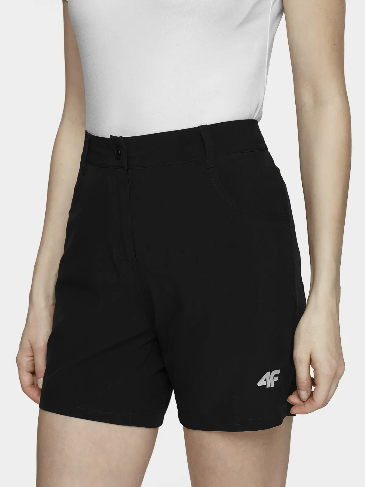 4F H4L21-SKDTR060 DEEP BLACK Dámské kraťasy US