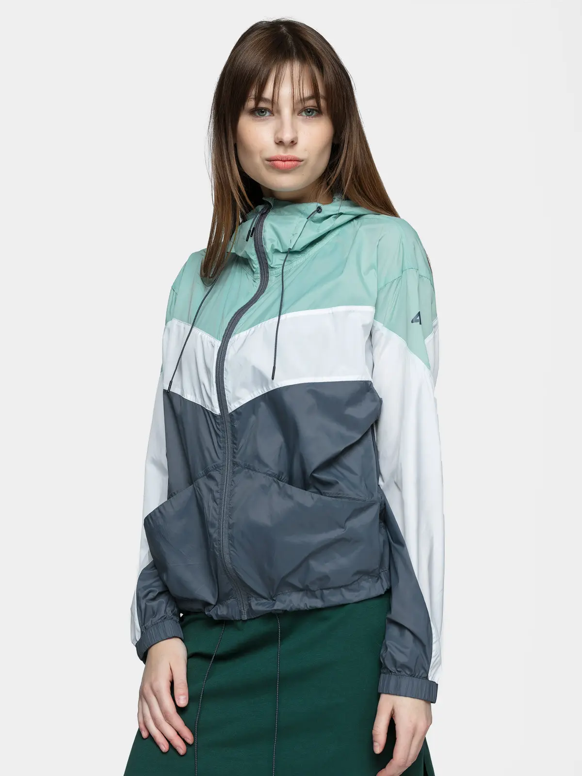 4F H4L21-KUDC001 DARK GREY Dámská bunda US