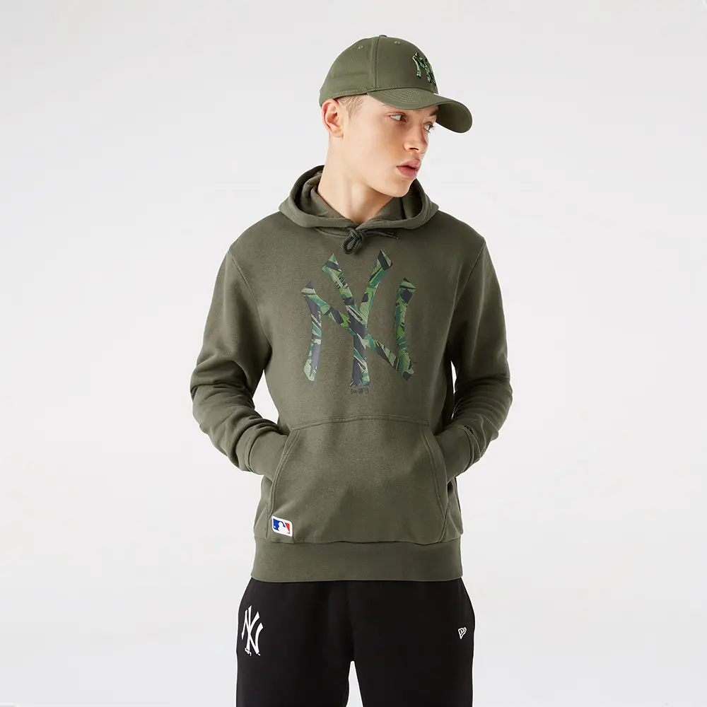 NEW ERA NEW ERA MLB Camo infill po hoody NEYYAN Pánská mikina US