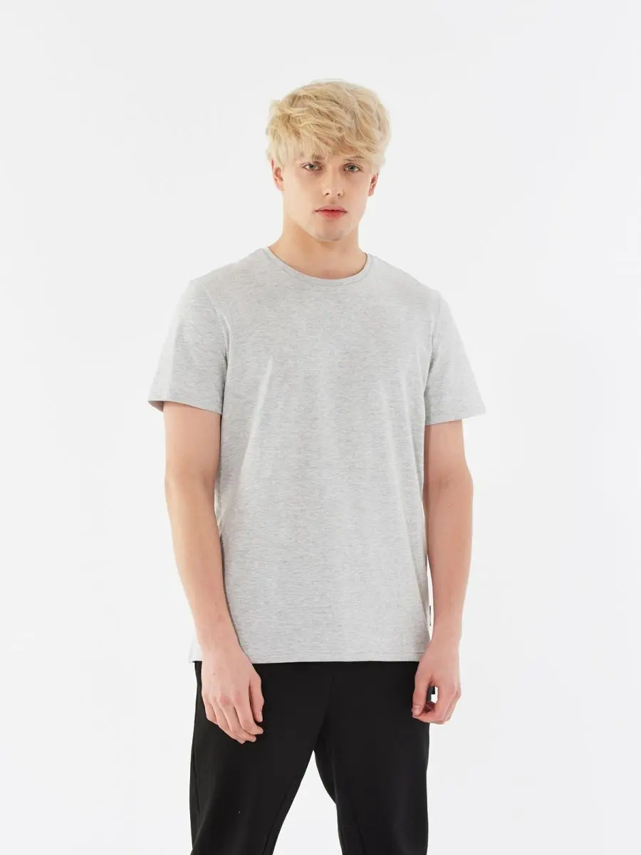 Outhorn HOL21-TSM600 LIGHT GREY Pánské tričko US