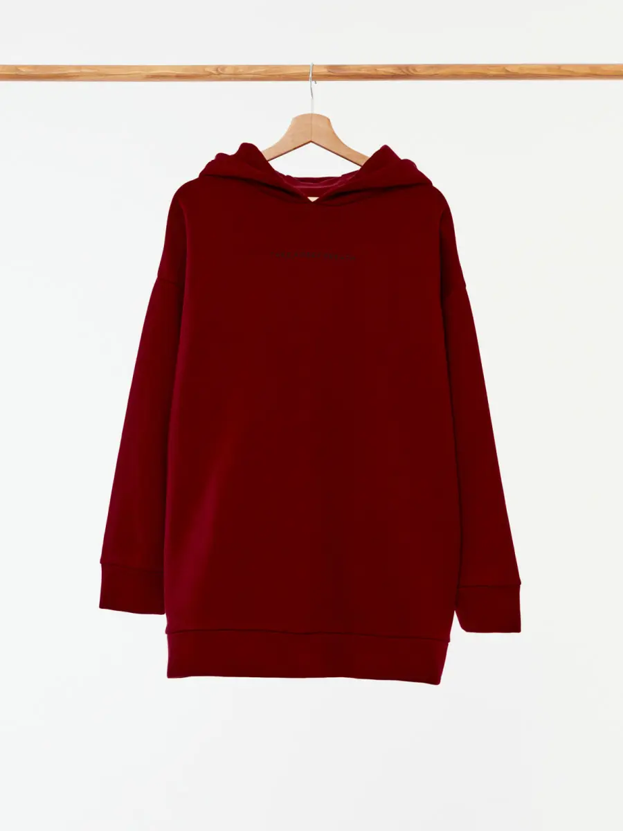 Outhorn HOL21-BLD603A DARK RED Dámská mikina US