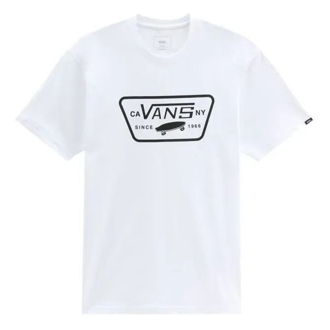 Triko Vans Full Patch - Bílá - Xxl