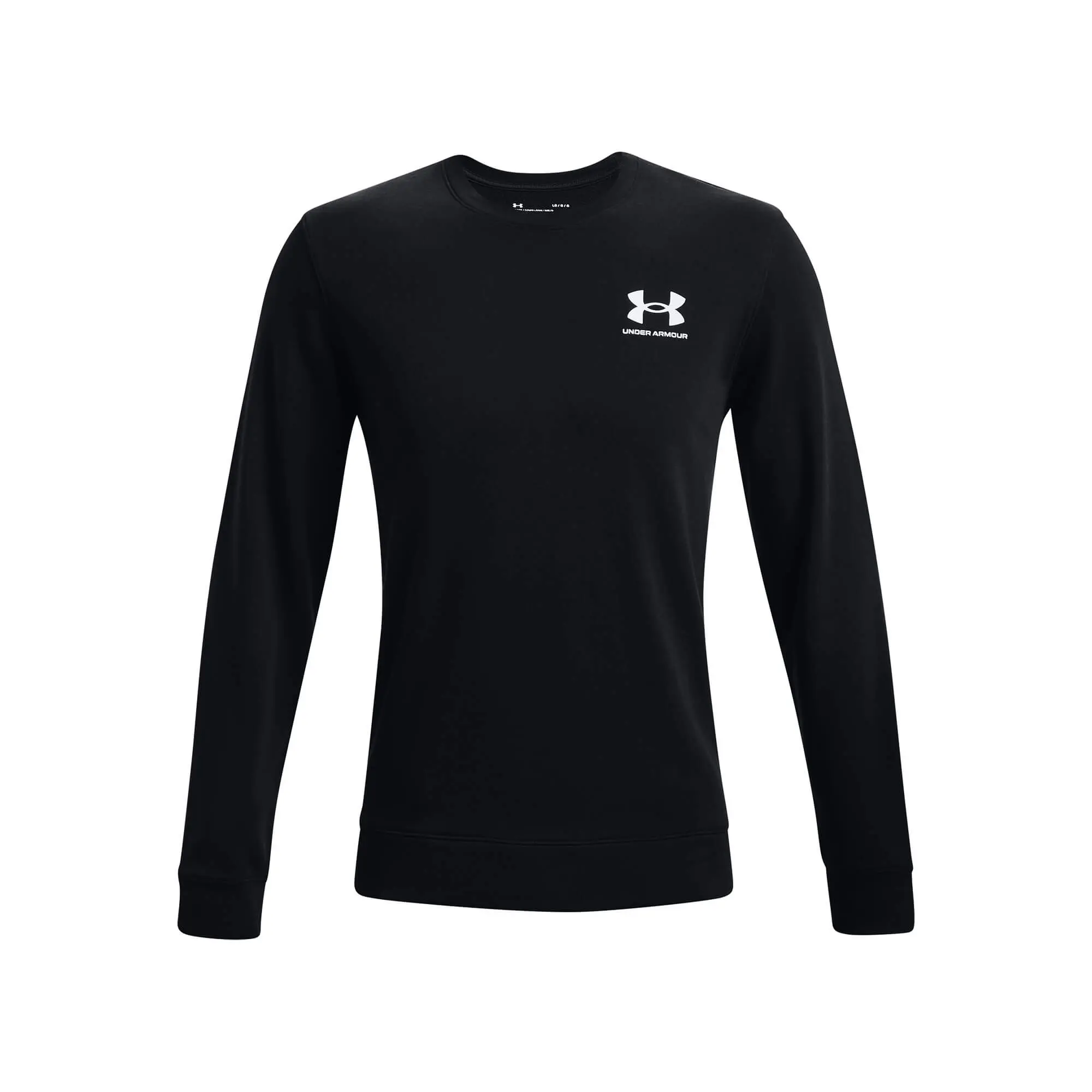 Under Armour Armour Rival Terry Crew Sweater Mens Grey