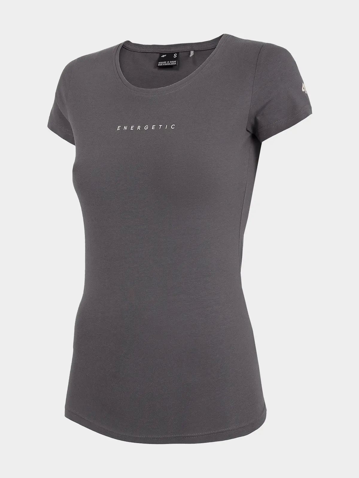 4F H4L22-TSD029 ANTHRACITE Dámské tričko US L H4L22-TSD029 ANTHRACITE
