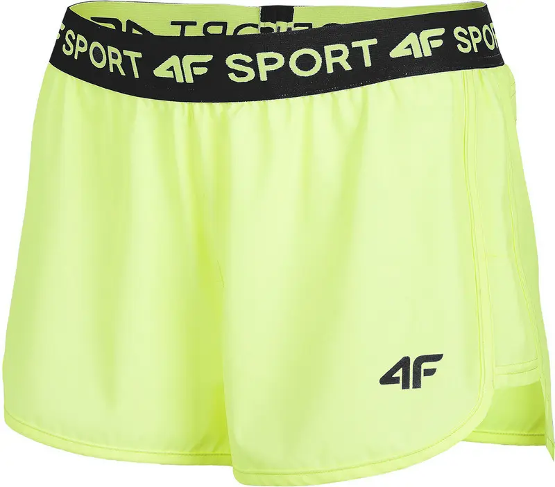 4F H4L22-SKDF010 CANARY GREEN Dámské kraťasy US XL H4L22-SKDF010 CANARY GREEN