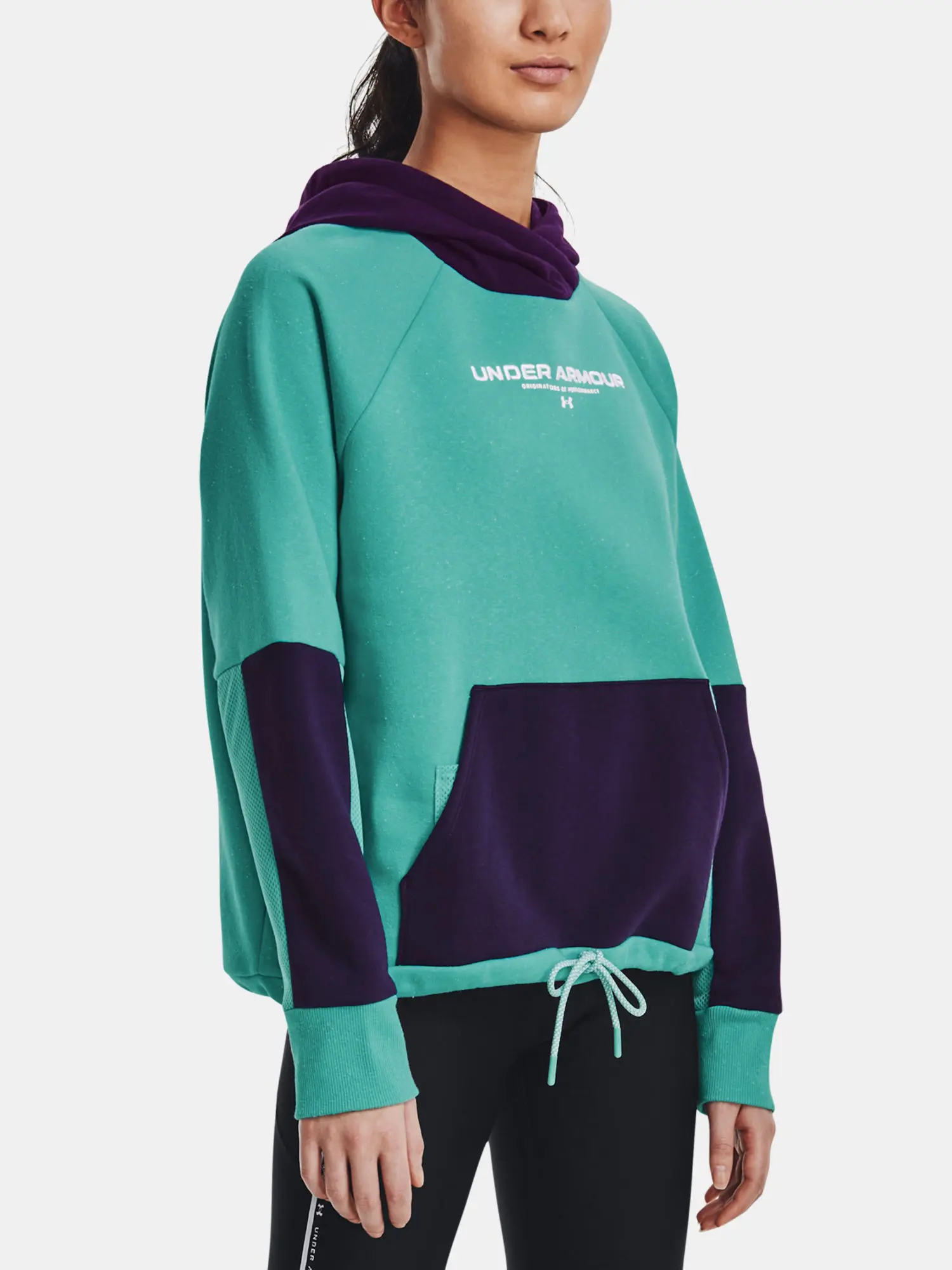 Under Armour Rival + Fleece Hoodie Dámská mikina US
