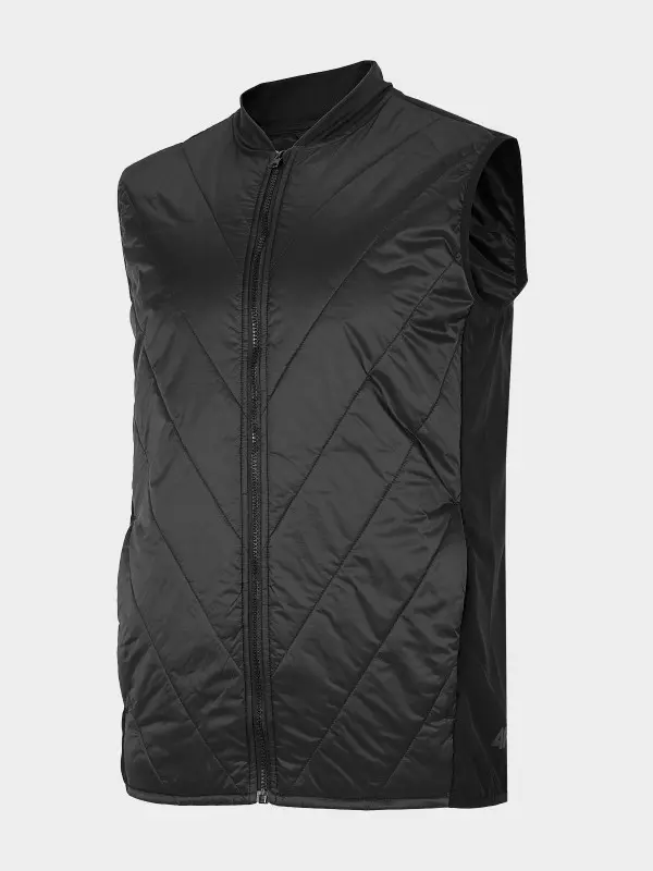 4F H4L22-BZM061 DEEP BLACK Pánská vesta US