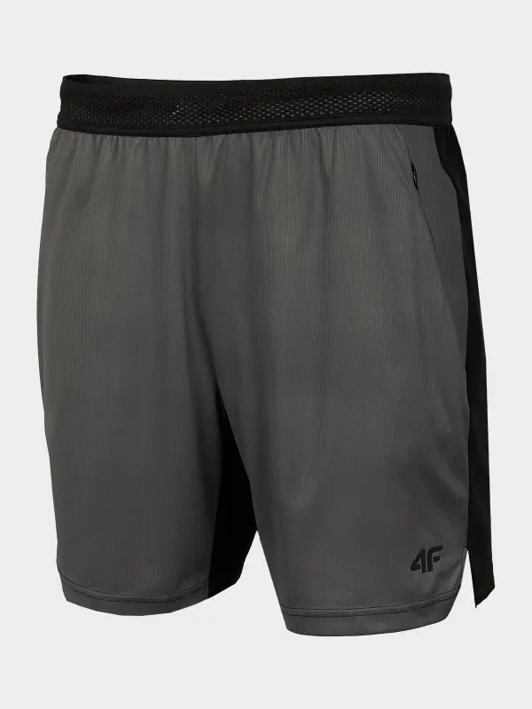 4F H4L22-SKMF014 MIDDLE GREY Pánské kraťasy US XXL H4L22-SKMF014 MIDDLE GREY