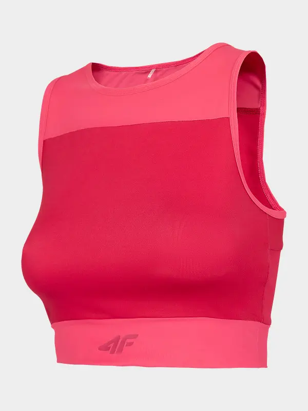 4F H4L22-TSDF015 DARK RED Dámské tričko US