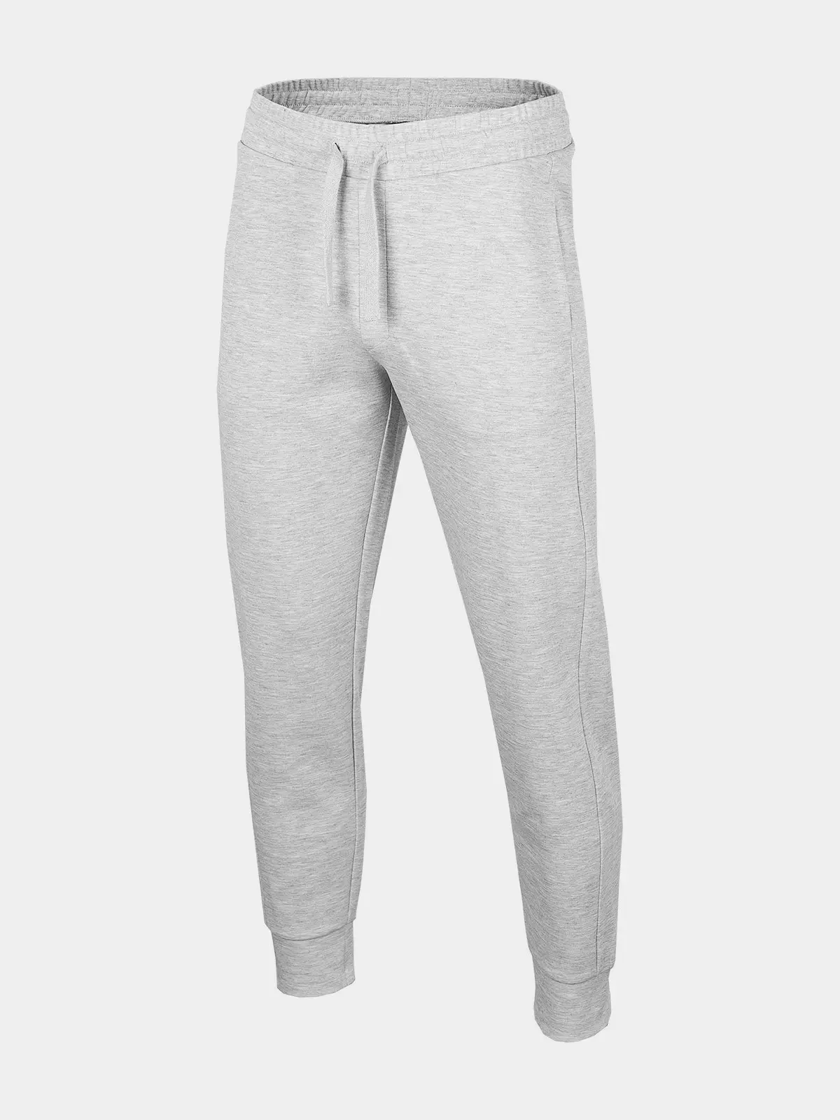 Outhorn HOL22-SPMD606 WARM LIGHT GREY MELANGE Pánské tepláky US