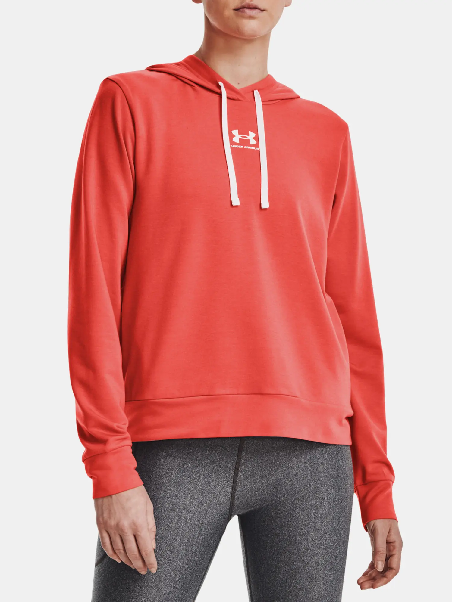 Under Armour mikina s kapucí Rival Terry Hoodie-ORG 1369855-872