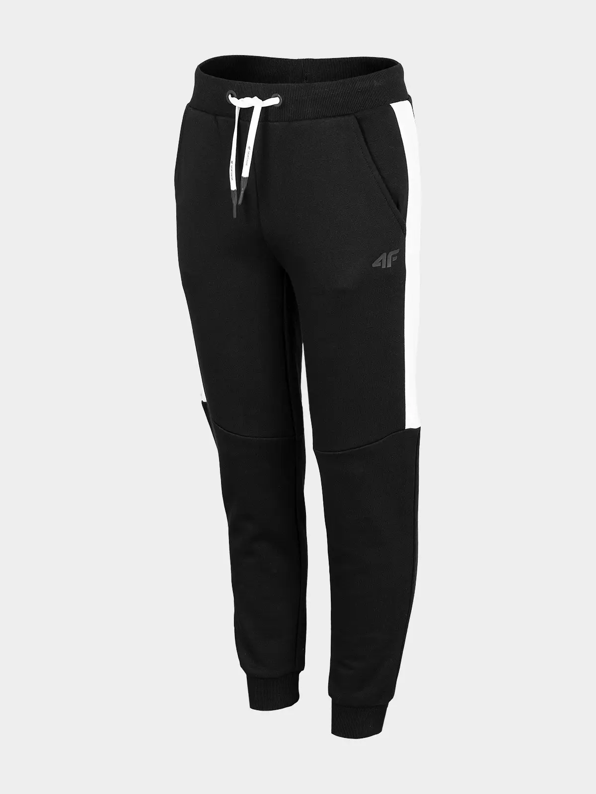 4F HJZ22-JSPMD002 DEEP BLACK Dětské tepláky EU 122 HJZ22-JSPMD002 DEEP BLACK