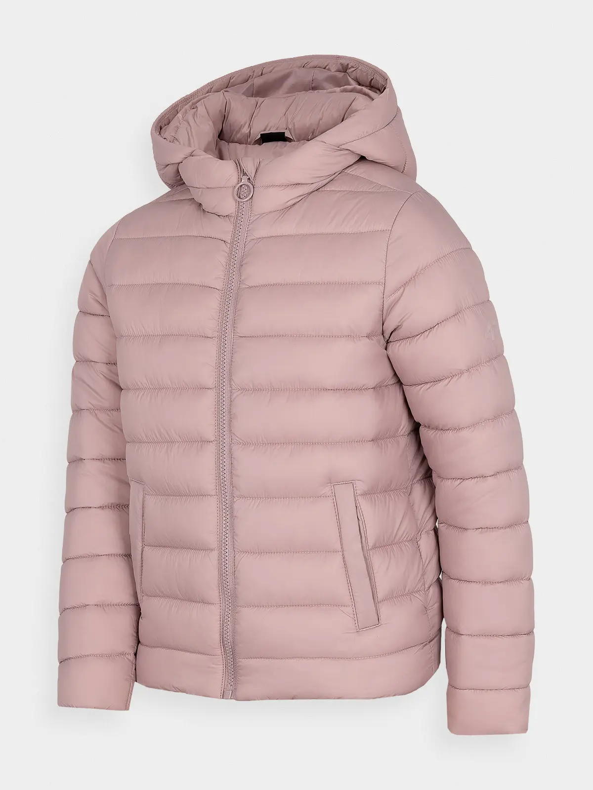 4F HJZ22-JKUDP001 LIGHT PINK Dětská zimní bunda EU