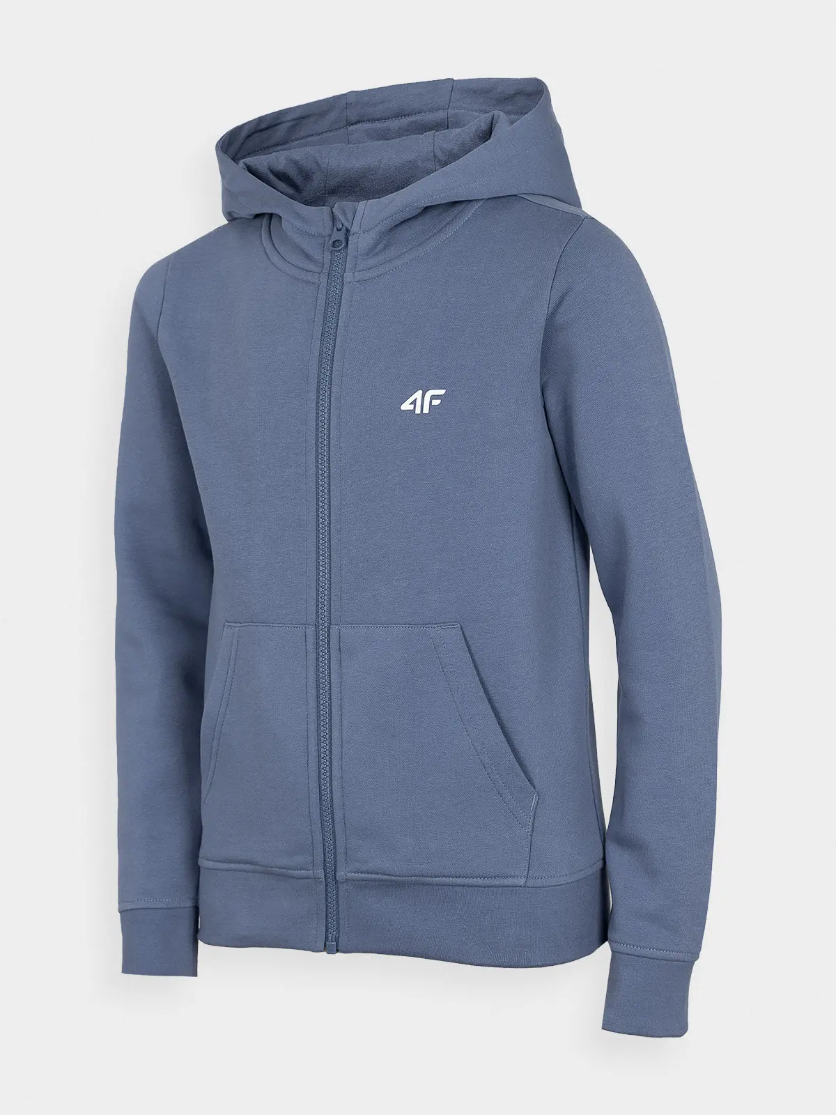 4F HJZ22-JBLD001 DENIM Dětská mikina EU