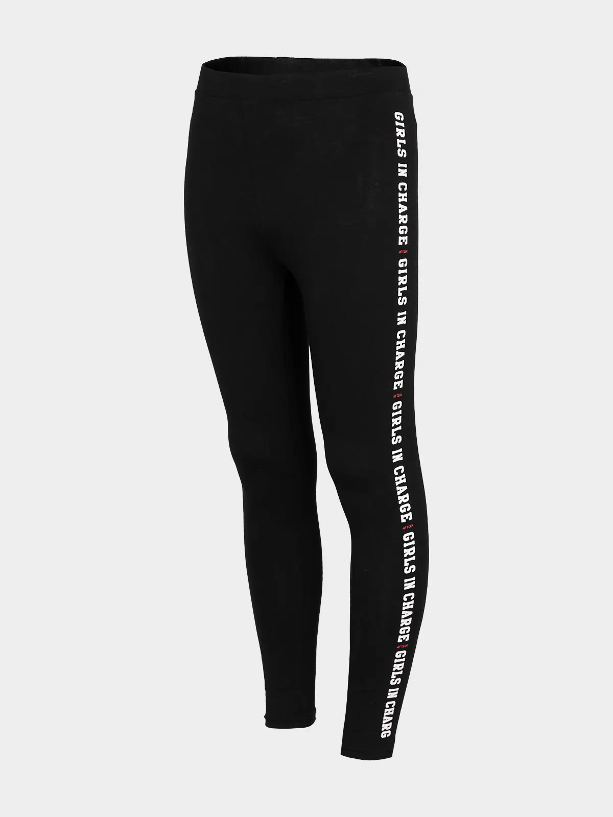 4F HJZ22-JLEG003 DEEP BLACK Dětské legíny EU