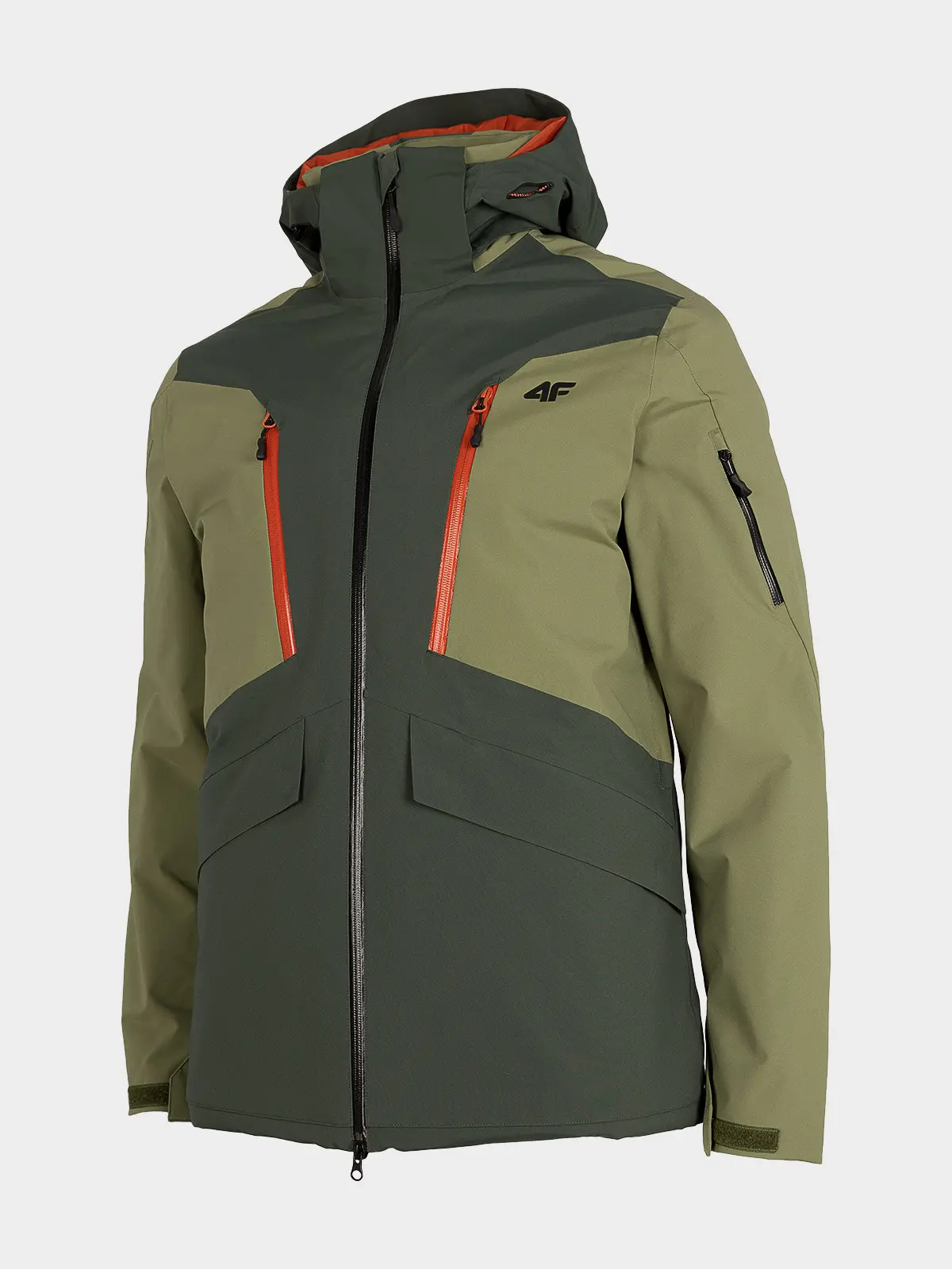 4F H4Z22-KUMN008 DARK GREEN Pánská lyžařská bunda US