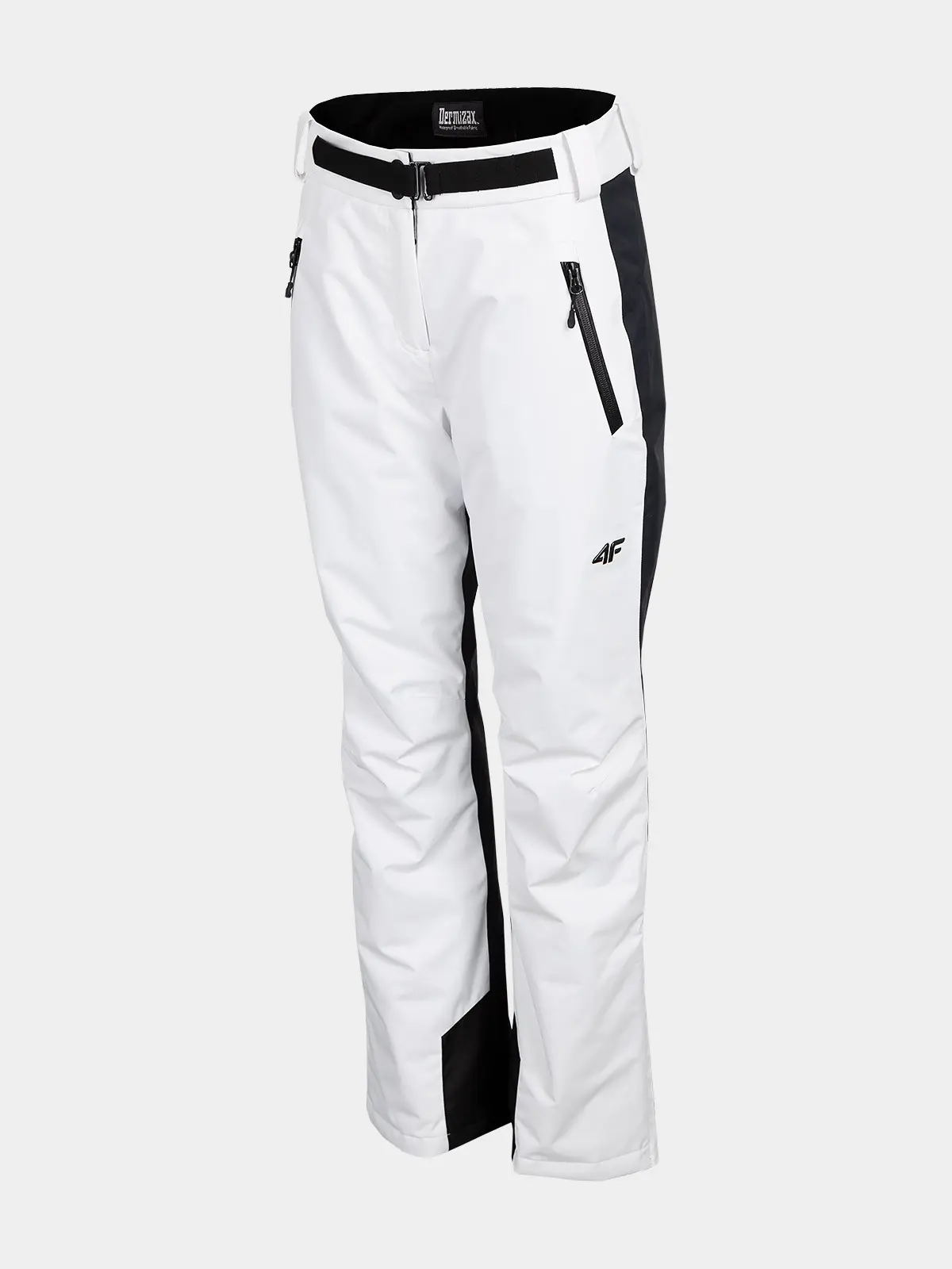4F H4Z22-SPDN006 WHITE Dámské lyžařské kalhoty US