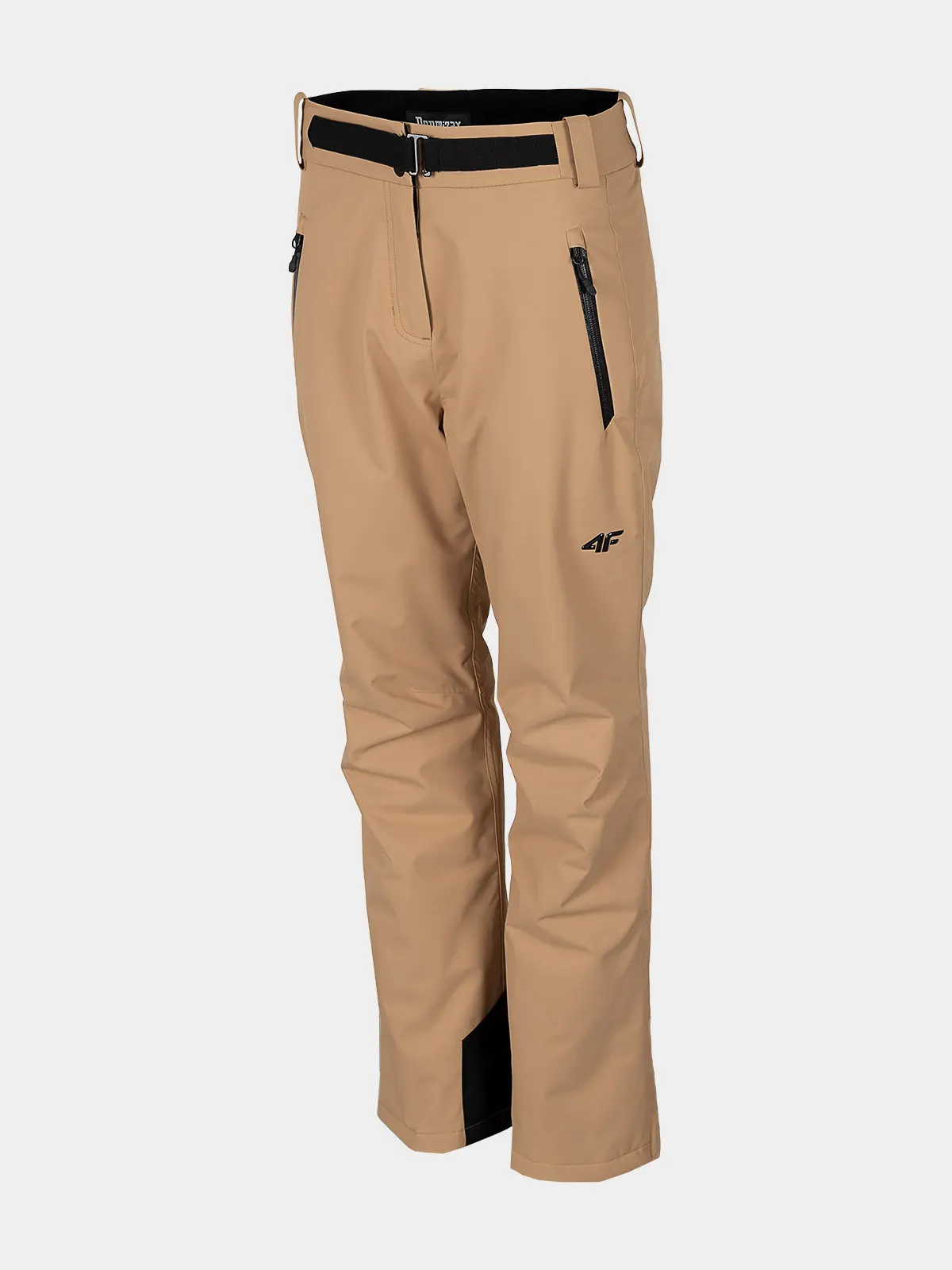 4F H4Z22-SPDN006 LIGHT BROWN Dámské lyžařské kalhoty US