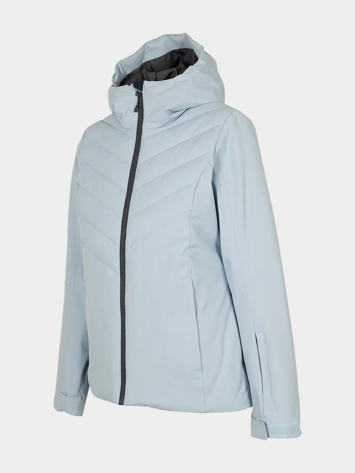 4F H4Z22-KUDN003 LIGHT BLUE Dámská lyžařská bunda US