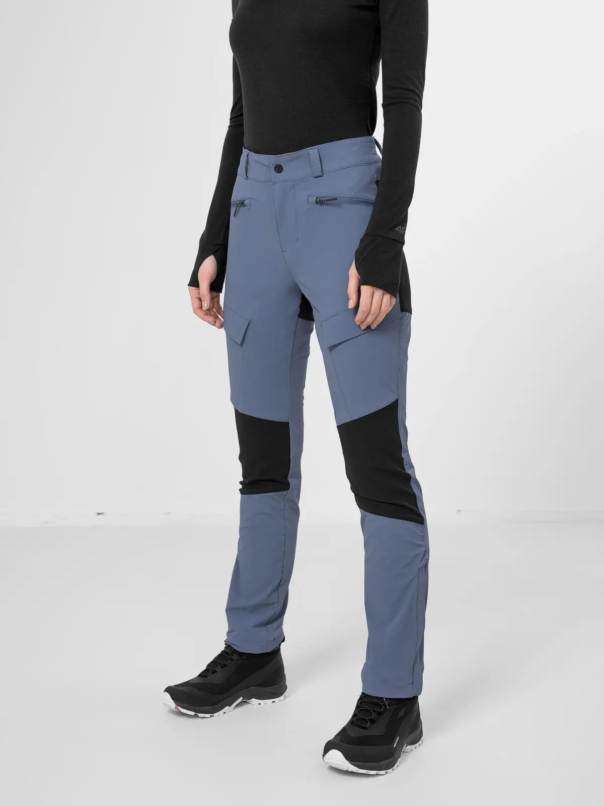 4F H4Z22-SPDTR062 DENIM Dámské kalhoty US