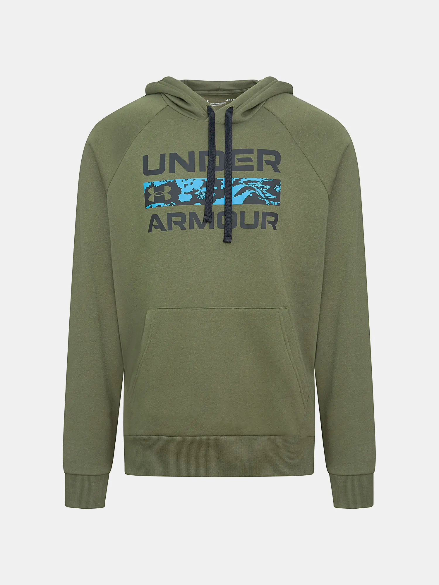 Under Armour UA RIVAL FLC SIGNATURE HD Pánská mikina US S 1366363-390