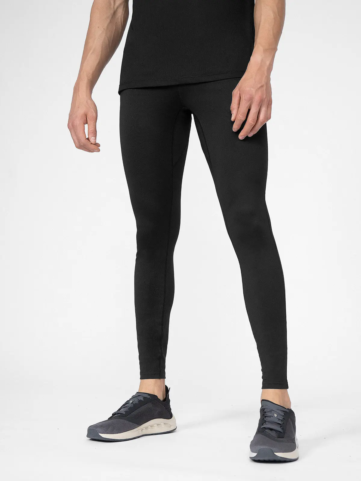 4F 4FSS23TFTIM057 DEEP BLACK Pánské legíny US