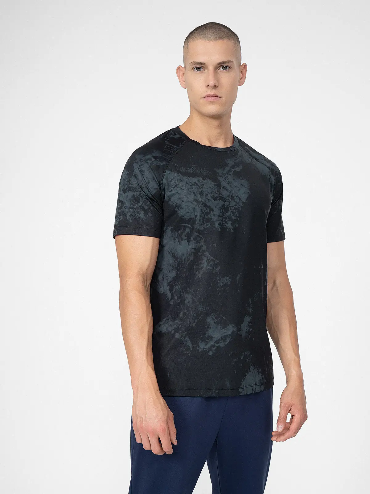 4F 4FSS23TFTSM160 MULTICOLOUR ALLOVER Pánské tričko US