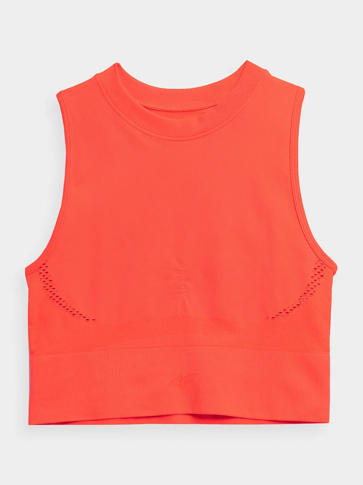 4F 4FSS23TFTSF154 RED NEON Dámské sportovní tílko US M/L 4FSS23TFTSF154 RED NEON