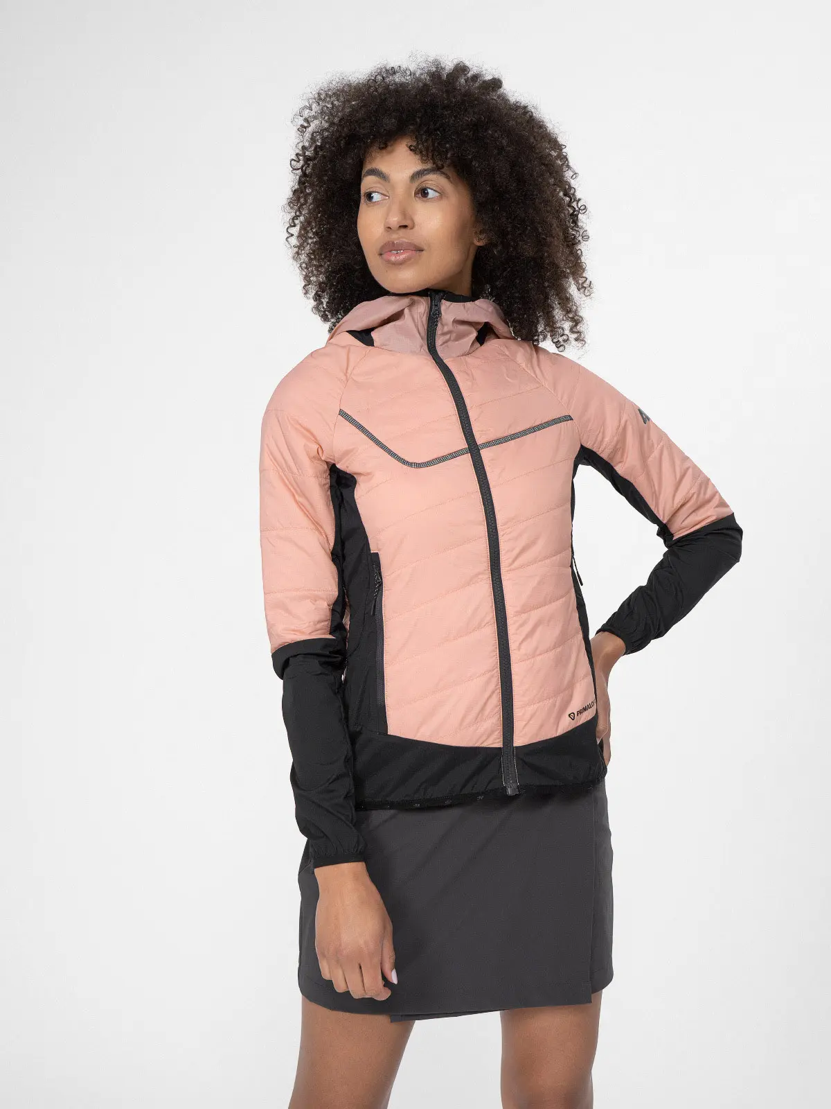 4F 4FSS23TTJAF093 LIGHT PINK Dámská bunda US L 4FSS23TTJAF093 LIGHT PINK