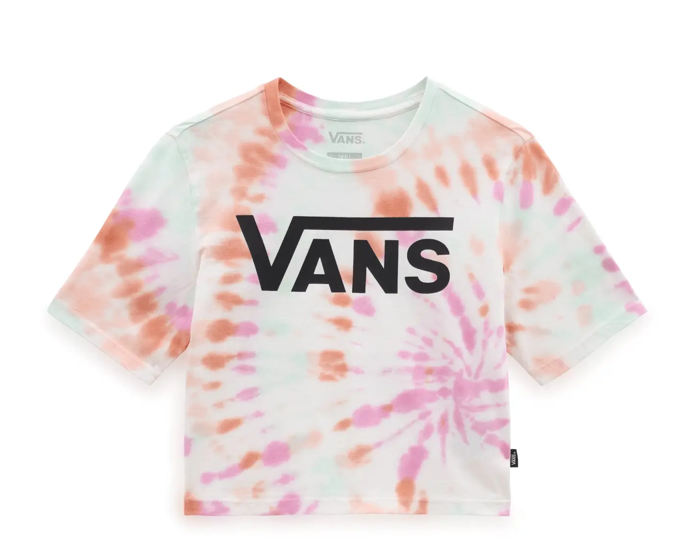Vans RESORT WASH CROP CREW Dámské tričko US