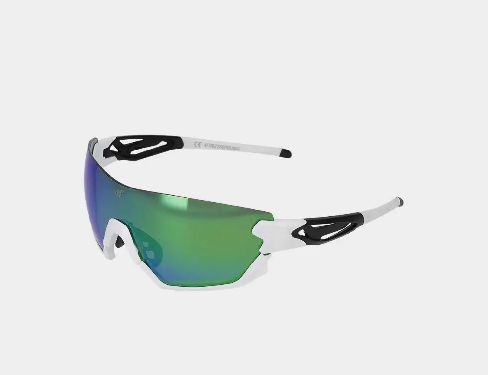 4F 4FSS23ASPSU004 GREEN Brýle na cyklistiku unisex US One Size 4FSS23ASPSU004 GREEN