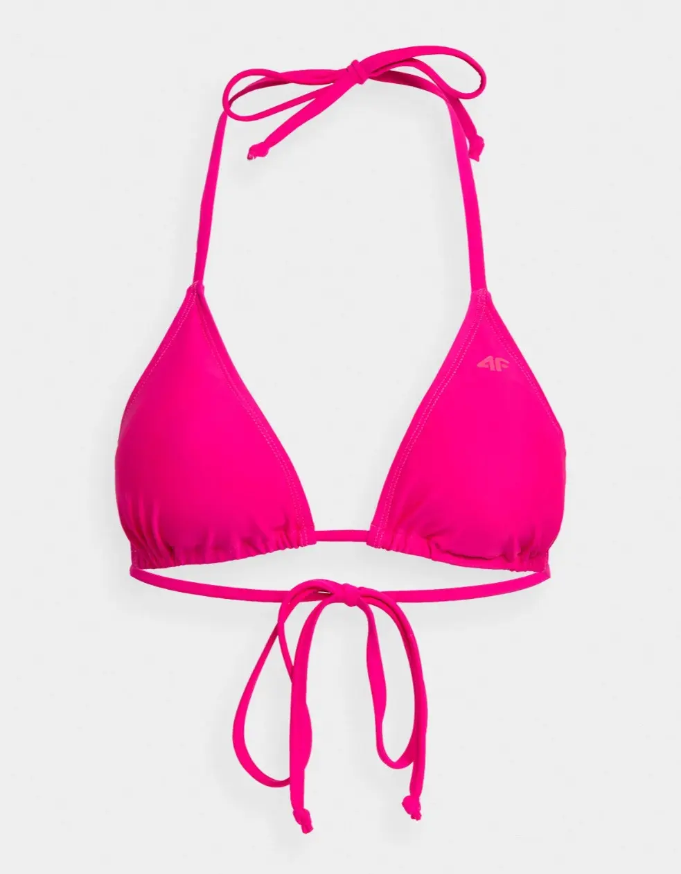 4F 4FSS23UBKTF023 HOT PINK Horní díl plavek US S 4FSS23UBKTF023 HOT PINK