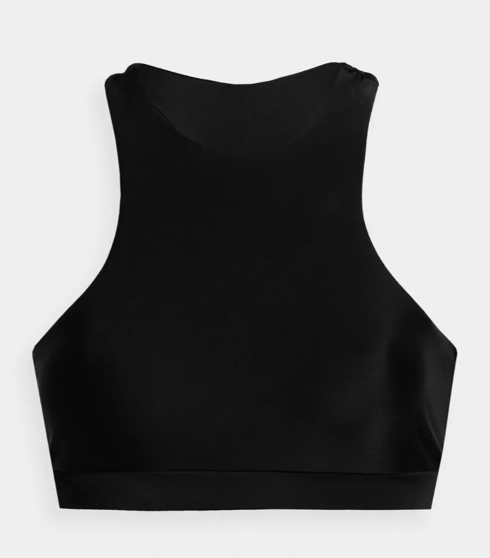 4F 4FSS23UBKTF021 DEEP BLACK Horní díl plavek US S 4FSS23UBKTF021 DEEP BLACK