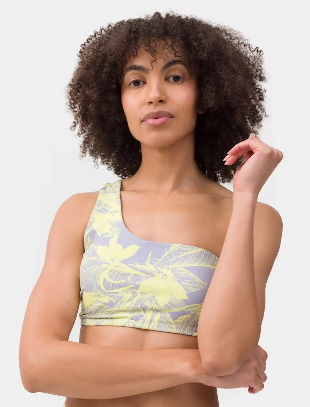 4F 4FSS23UBKTF025 LIGHT LEMON ALLOVER Horní díl plavek US
