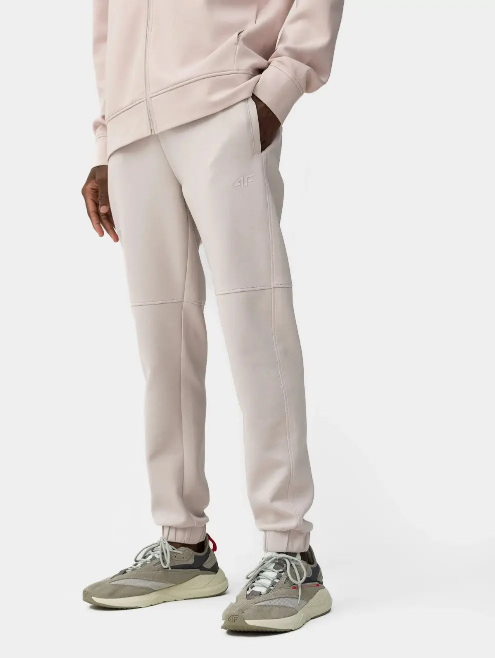 4F 4FSS23TTROM137 BEIGE Pánské tepláky US