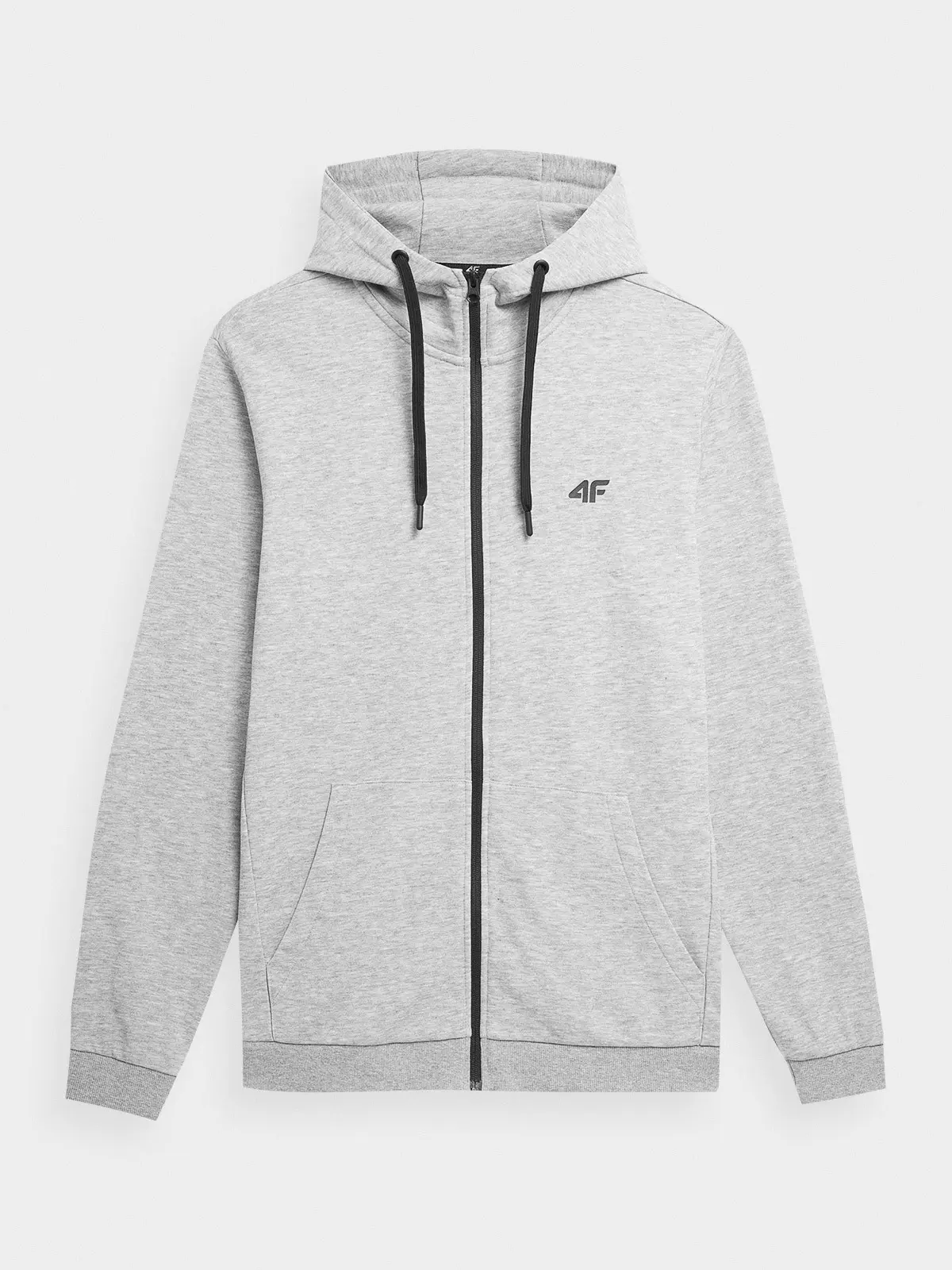 4F 4FAW23TSWSM695 COLD LIGHT GREY MELANGE Pánská mikina US