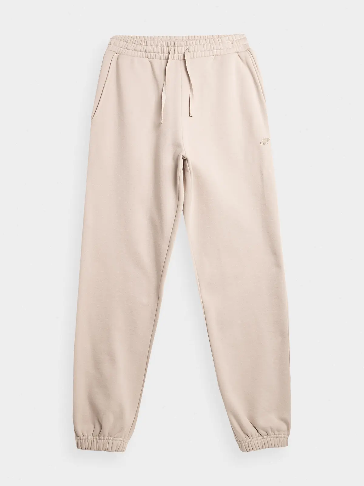 4F 4FAW23TTROU460 BEIGE Unisex tepláky US XL 4FAW23TTROU460 BEIGE