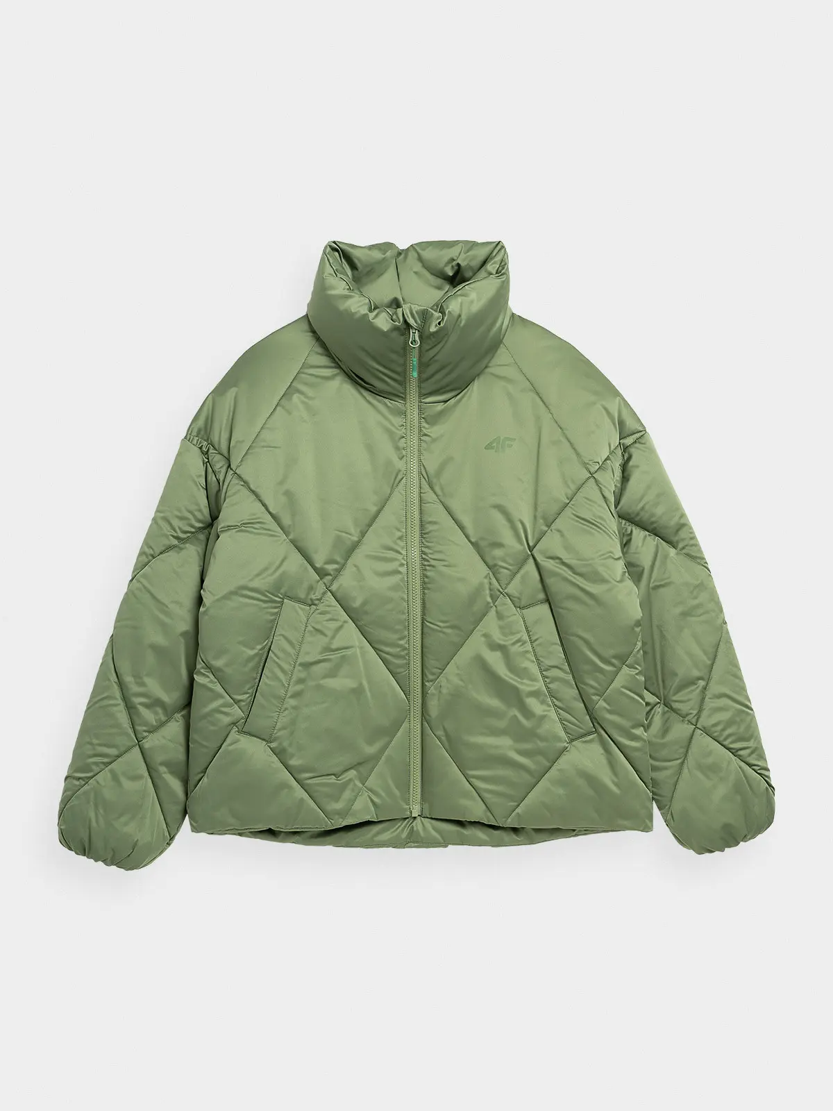 4F 4FAW23TDJAF232 OLIVE Dámská bunda US
