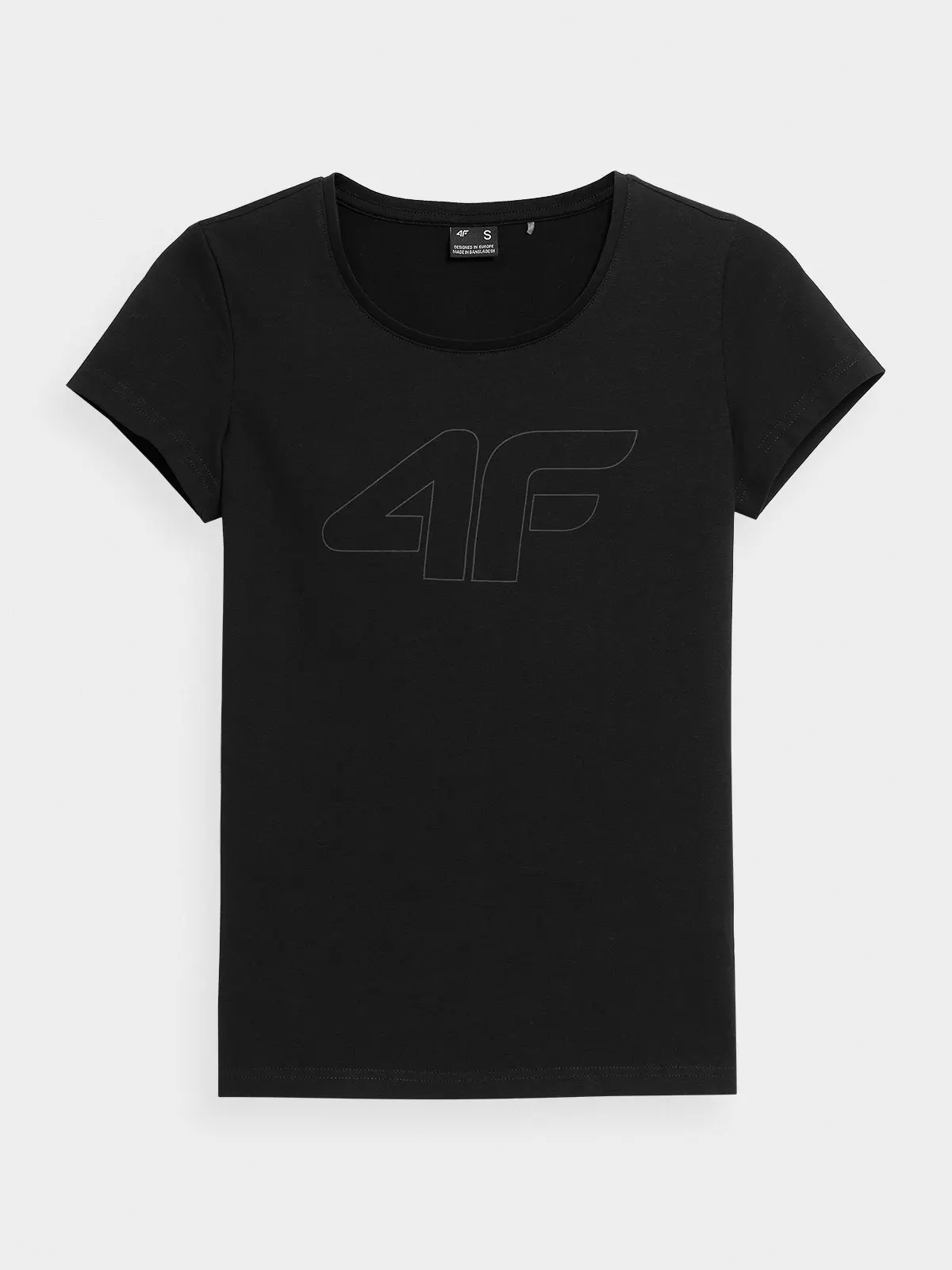 4F 4FAW23TTSHF0907 DEEP BLACK Dámské tričko US