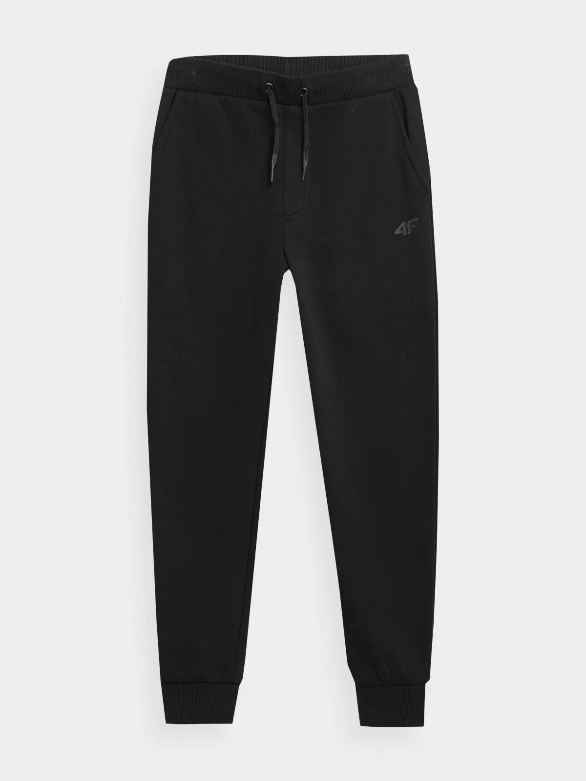 4F 4FJAW23TTROM411 DEEP BLACK Dětské tepláky EU