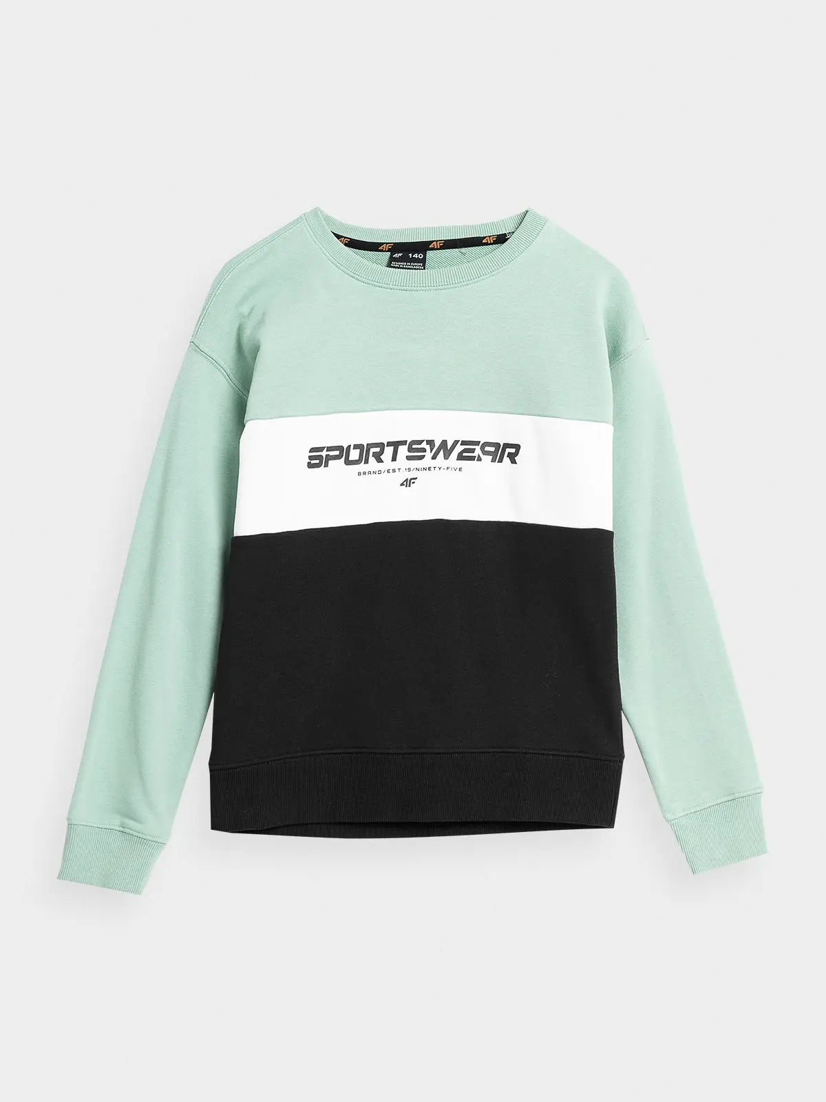 4F 4FJAW23TSWSM630 MINT Dětská mikina EU