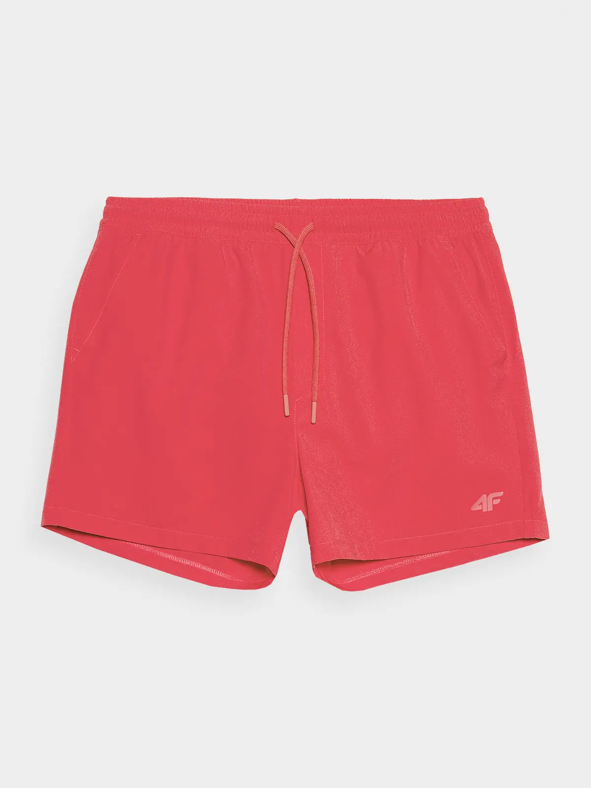 4F BOARD SHORTS M085 Pánské koupací kraťasy US XL 4FWSS24UBDSM085 RED NEON