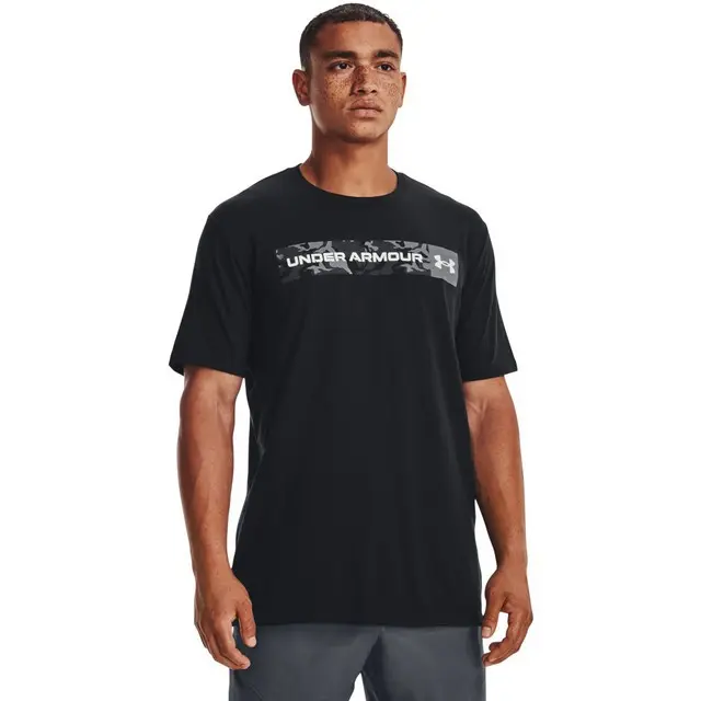 Under Armour UA CAMO CHEST STRIPE SS Pánské tričko US