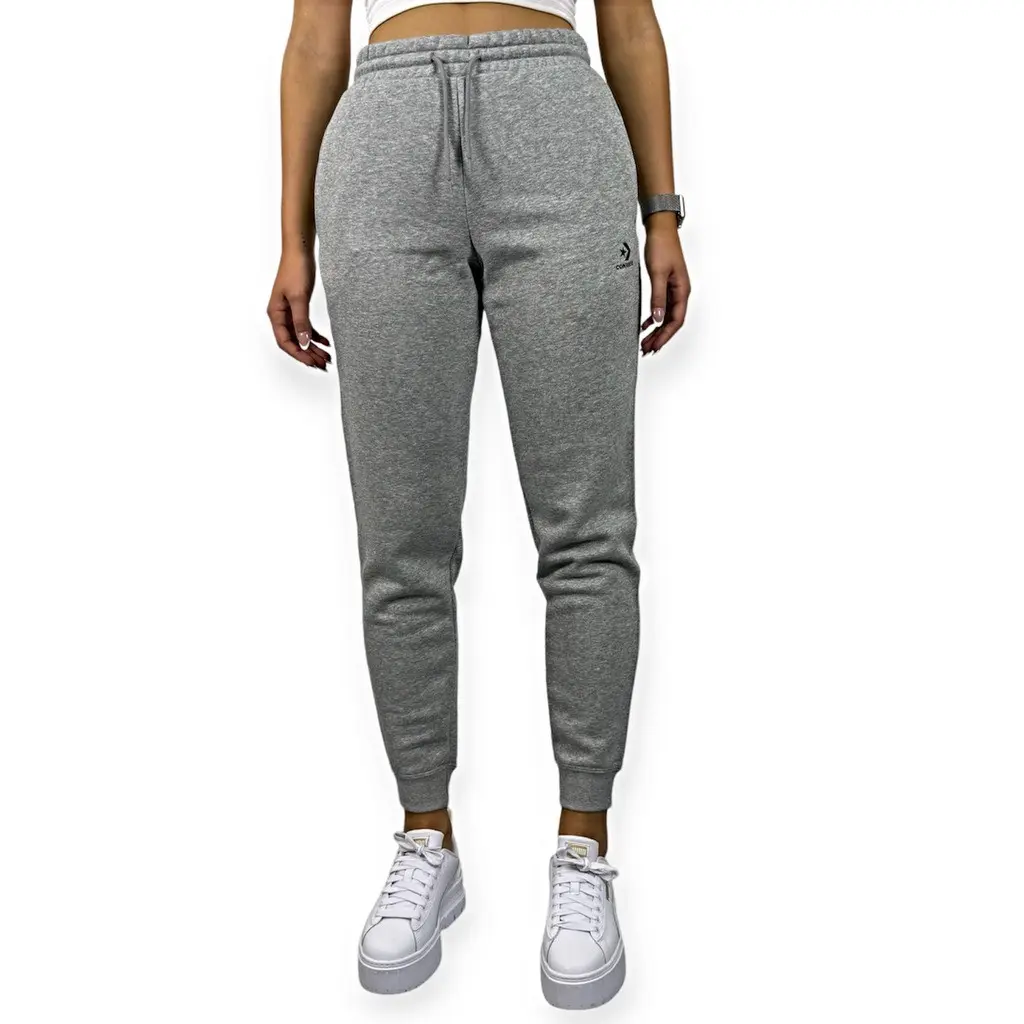 converse GO-TO EMBROIDERED STAR CHEVRON BRUSHED BACK FLEECE SWEATPANT Unisex tepláky US 2XS 10024521-A05